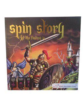 Purple Cow Spin Story Fantasy Storytelling Game